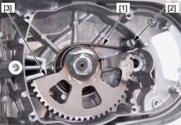 Hình 3 10 Tháo phớt bánh răng khởi động Kiểm tra Trục cần khởi động 1 xác 13