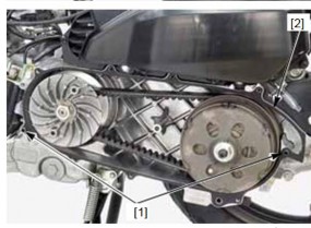 Hình 3 8 Tháo ốp máy và vách máy Tháo cần khởi động tháo bạc 1 và tháo tấm 8