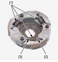 Hình 3 23 Lắp các puly và búa côn Lắp cụm bú côn vào pu ly bị động theo thứ 12