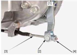 Hình 4 3 Tháo cáp phanh và má phanh Tháo trục quả đào phớt chắn bụi Hình 4 4 1