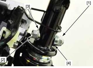 Hình 5 12 Tháo tay lái đai ốc cổ phốt cổ lái Tháo cổ lái gồm tháo bánh xe có 11