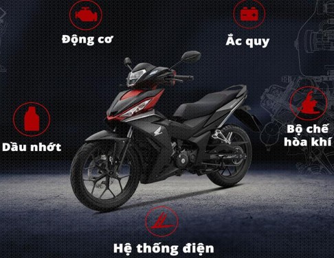 3 2 Các bộ phận cần bảo dưỡng xe máy số và tay ga 3 2 1 Thay dầu nhớt Theo 22