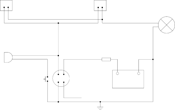 C T phanh tay G Y Bk C T phanh chân G Y Đ è n phanh 12V 3W Còi Bk LG Nót còi G R Khãa 2