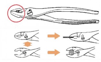 Hình 1 11 Cấu tạo và các sử dụng kìm thông dụng c Mỏ lết a Công dụng Mỏ 5