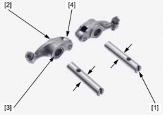 Hình 3 11 Cấu tạo cò mổ Kiểm tra trục cò 1 và cò mổ 2 Kiểm tra độ rơ độ 4