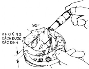 Hình 4 3 Kiểm tra pít tông Sửa chữa pít tông Rãnh chứa xécmăng và lỗ ắc mòn 7