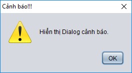 Ví dụ 4 4 Hiển thị Dialogbox với tiêu đề và icon tùy chỉnh Icon icon new ImageIcon 2
