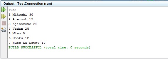 Ví dụ 6 2 Một ví dụ khác về cách kết nối đến CSDL trên SQLSERVER package 1