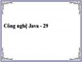 Công nghệ Java - 29