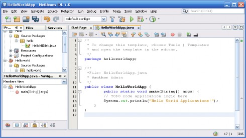 Hình 1 3 Màn hình soạn thảo 1 5 2 2 Chương trình Java Chương trình sau cho phép 2