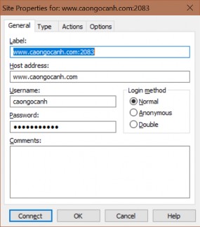 o Click Connect để kết nối tới Host Bước 2 Copy code trên máy tính vào thư mục 11