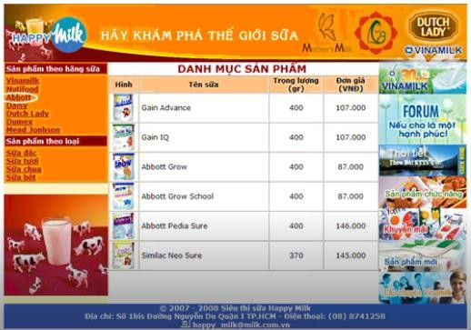 Hướng dẫn giải Trang loai hang sua link php Làm tương tự như trang loai hang sua php 3