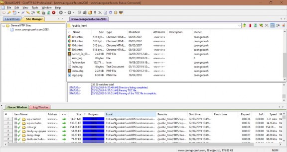 html o Thực hiện copy paste thư mục từ Local Driver sang thư mục public o Hoàn thành 1