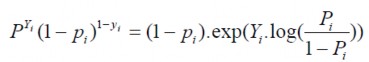 Tỷ lệ chênh lệch odds P i 1 P i P i P Y i 1 P i P Y i 0 P i P β 1 β 2 X 2 … β k X k ϵ 2