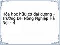 Hóa học hữu cơ đại cương - Trường ĐH Nông Nghiệp Hà Nội - 4