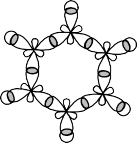 h h C C h C C h C C h h Các liên kết trong phân tử benzen Để biểu diễn công thức 5