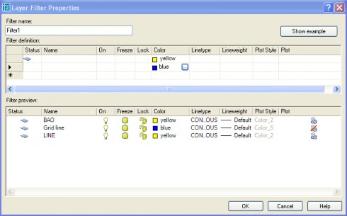 Group Layer Tạo từng nhóm lọc Layer trong nhóm mới tạo không bao gồm các layer 1