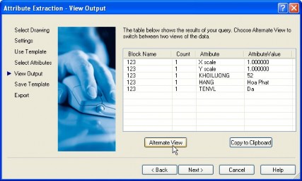 Chọn anternate view để chuyên đổi giữa cac kiểu nhin Ghi lại cac thiết lập 7