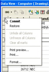 Bạn có thể chỉnh sửa dữ liệu của cơ sở dữ liệu ngay trong AutoCAD đương 4