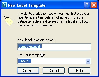  Cad sẽ mở hộp thoại Label Template như hộp thoại Multiline Text Editor Bạn có 8