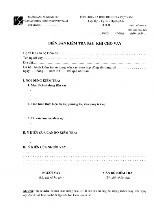 Phụ lục 08 Hợp đồng tín dụng DNTN Sao Việt CỘNG HÒA XÃ HỘI CHỦ NGHĨA VIỆT 4