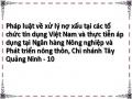Pháp luật về xử lý nợ xấu tại các tổ chức tín dụng Việt Nam và thực tiễn áp dụng tại Ngân hàng Nông nghiệp và Phát triển nông thôn, Chi nhánh Tây Quảng Ninh - 10