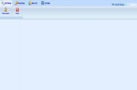 Hình 13 Giao diện chính của phần mềm Trên thanh menu ngang chính của hệ thống 11