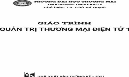 Quản trị thương mại điện tử 1 Phần 1 - 1