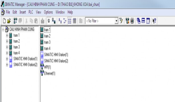 Hình 3 8 Bước 3 tạo phần cứng các trạm Trạm 1 Hình 3 9 Phần cứng trạm 1 2