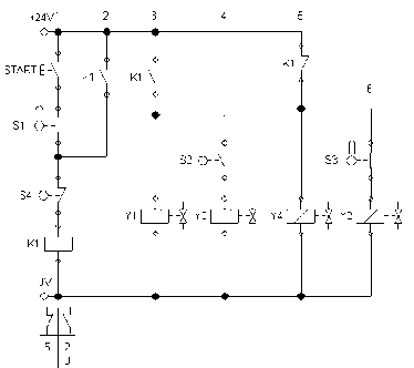 Hình 5 13 Sơ đồ mạch điện Bước 4 Lập bảng địa chỉ các ngõ vào ra Bảng 5 1