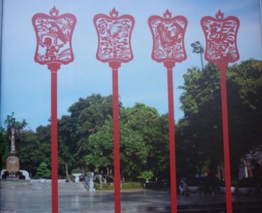 H 3 2 9 Trần Hậu Yên Thế Hà Nội Nghi trượng 2010 triển lãm tại Hà Nội Nguồn 1