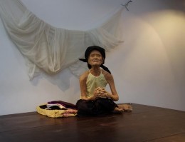 H 4 1 11 Trần Văn Thức Hà Nội cụm tác phẩm Ngóng 1 2 3 2010 triển lãm tại 13