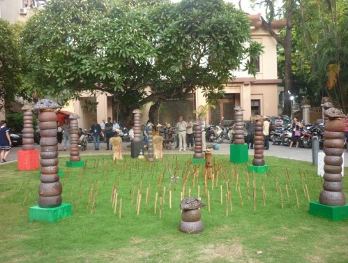 H 4 1 12 Nguyễn Bảo Toàn Hà Nội Cầu Mưa 2016 triển lãm tại Hà Nội Nguồn 14