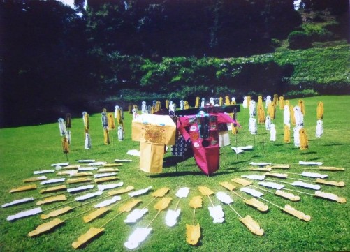 H 4 1 15 Đặng Thị Khuê Hà Nội Thông điệp gửi cõi vĩnh hằng 2012 triển lãm 17