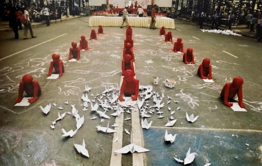 H 4 2 2 Nguyễn Minh Phương Tp HCM Da cam 2004 triển lãm tại Hà Nội Nguồn Viện Mỹ 10