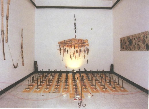 H 4 2 22 Nguyễn Bảo Toàn Hà Nội Rằm tháng bảy 1999 triển lãm tại Hà Nội 7