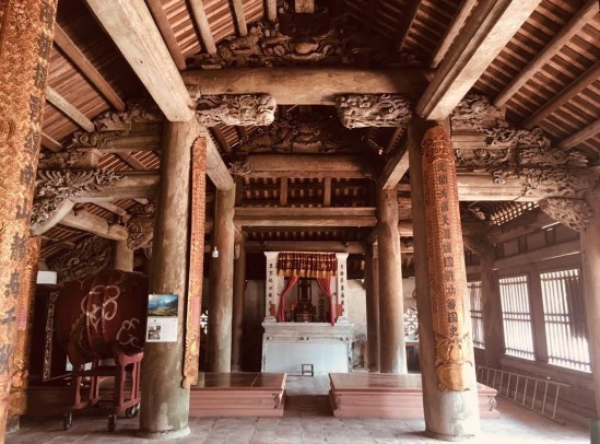 Ảnh 10 Kiến trúc bên trong đình Quan Lạn xã Quan Lạn Vân Đồn Nguồn tác giả 10