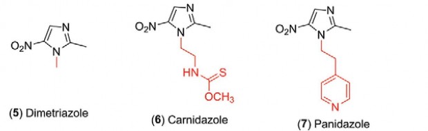 1 2 Điều chế một số chất Dimetridazol Metronidazol Ornidazol 153 Tinidazol 1 3 Tính 4
