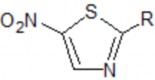 2 Dẫn chất của thiazol 2 1 Cấu trúc chung Dẫn chất 5 – nitrothiazol R Danh pháp DCI 9