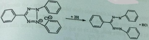 Dược điển Việt Nam III nêu các định lượng corticoid bằng đo màu dựa vào 2