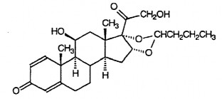 C 25 H 34 O 6 ptl 430 5 Tên khoa học 16α 17α butilidendioxy pregn 1 4 dien 3 20 dion Do các 3