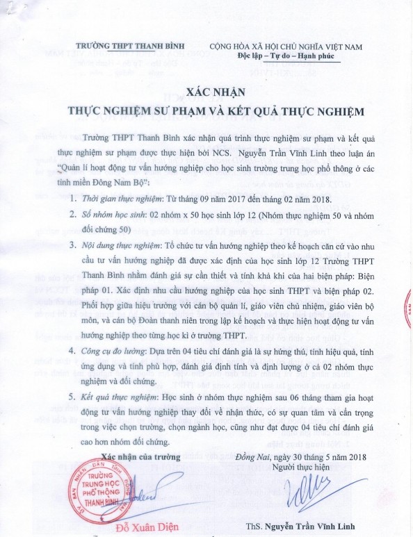 Phụ lục 2 5 DANH SÁCH HS LỚP ĐỐI CHỨNG VÀ THỰC NGHIỆM 4