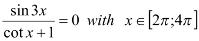 The number of solution to the equation above is A 2 B 4 C 5 D 6 Question 2 Given expression The 9