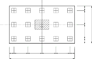 3d d 3d d Móng 10 cọc Móng 11 cọc d d 3d B m 3d B m d 3d 3d 3d d L m d 3d 3d 3d 3d d L m 8