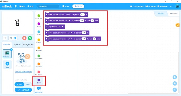 2 Khối lệnh lập trình trong mBlock Chúng ta sẽ phân loại các khối lệnh trong 12