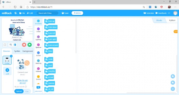 2 Tải thêm extension để điều khiển Motor bằng mạch điều khiển L293D Nhấn nút 9