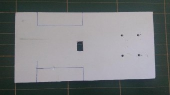 5 Đục thêm 1 số lỗ nữa để có thể nối dây điện từ dưới gầm xe đi lên 9