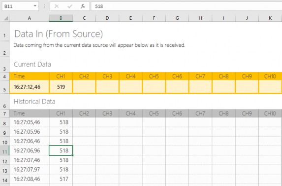 Tiến hành ghi nhận dữ liệu đọc được từ cảm biến 2 5 2 5 Hướng dẫn lắp 14