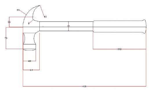 Yêu cầu kỹ thuật Vẽ đúng kích thước và thẩm mỹ Gán màu cho các đường 1