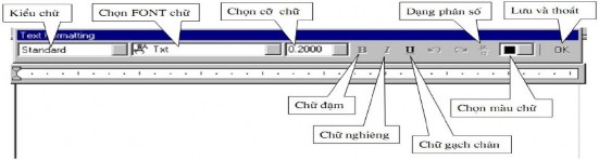 Ta có thể nhập dòng chữ trước sau đó bôi đen và thay đổi các thuộc tính 12